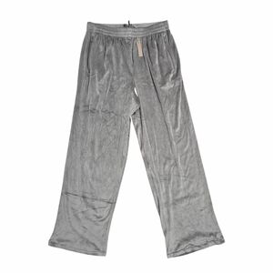 SKIMS Velour Track Pants Smoke Womens XL